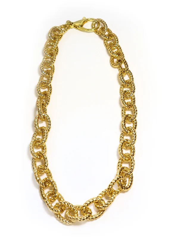 Diamond and Gold Necklace-Matney