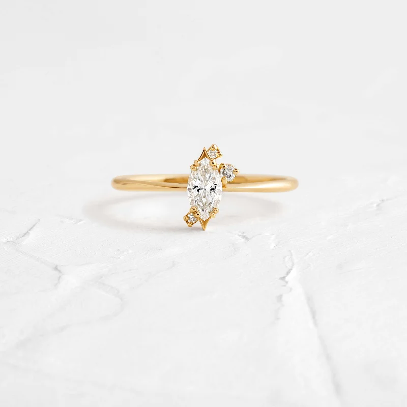 Custom Ring for Engagement-Ember Ring