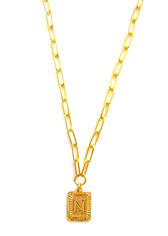 Trendy Gold Necklace-Thelma