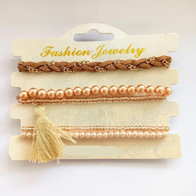 Stackable Bracelets for Women-Darshana Jewels Pinterest Inspired Pretty Beads Bracelet