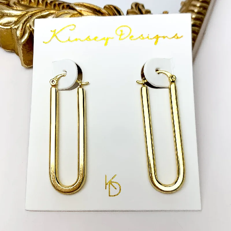 Personalized Name Earrings-Kinsey Designs | Tate Hoop earrings