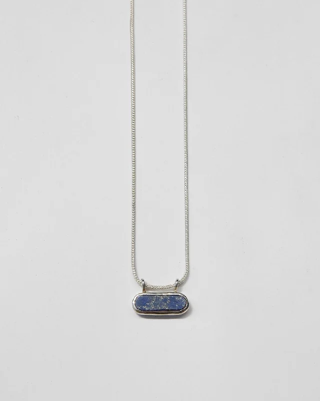 Luxury Custom Necklace-Lata Necklace in Lapis