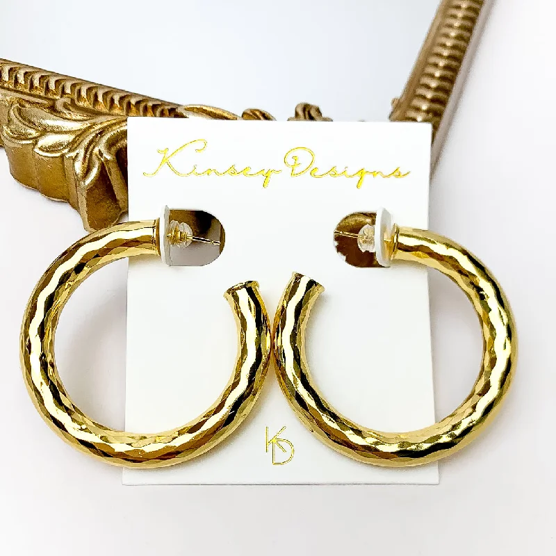 Lightweight Hoop Earrings-Kinsey Designs | Jasmine Large Hoop Earrings