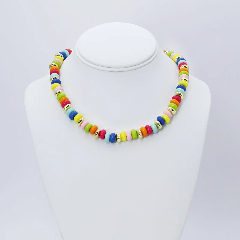 Classic Pearl Necklace-Candy Pop Necklace N61