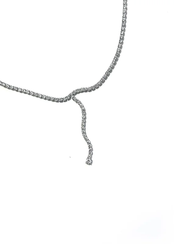 Wedding Necklace with Diamonds-Littleton