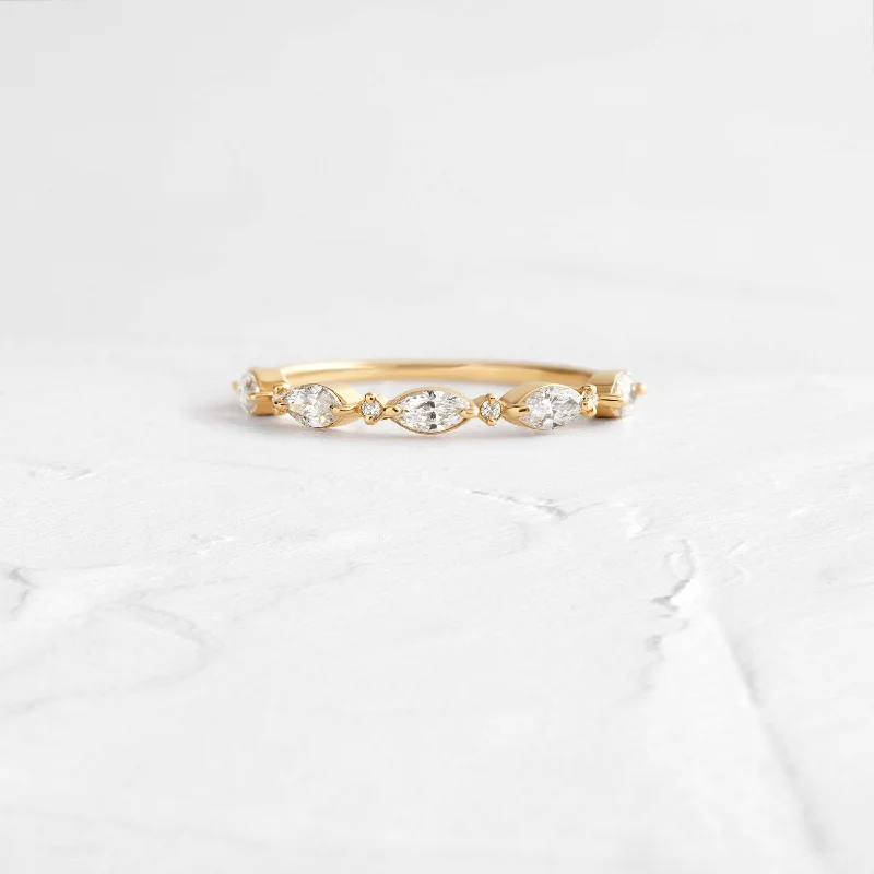 Wedding Ring for Bride-Interwoven Band