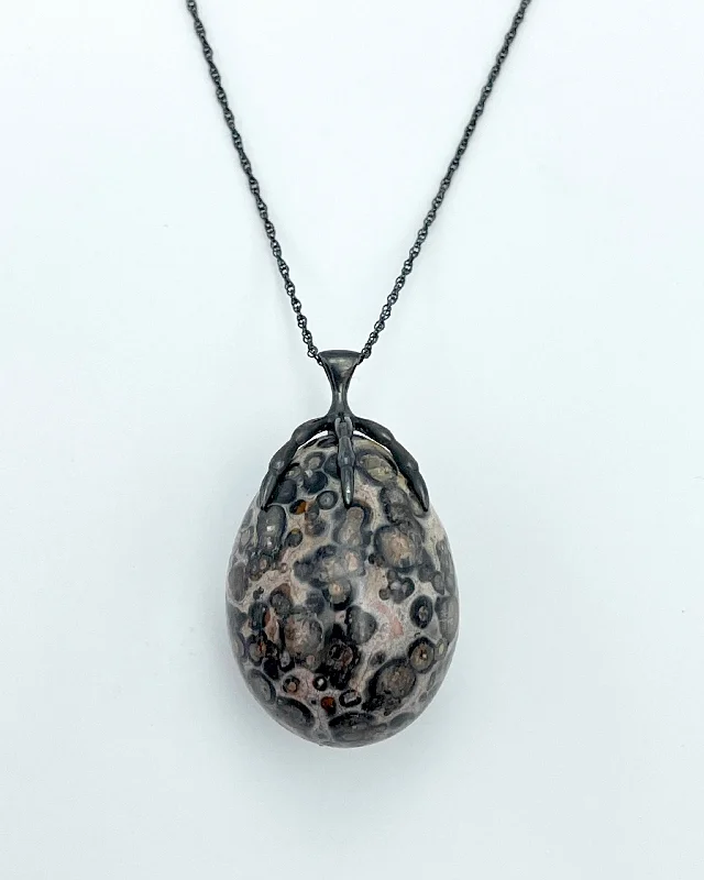 Handmade Gemstone Necklace-Annette Ferdinandsen Quail Egg Necklace