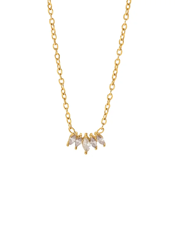 Classic Layered Necklace-Rapunzelle Small