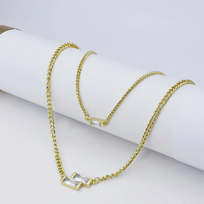 Luxury Wedding Necklace-Glow Darling Necklace R21