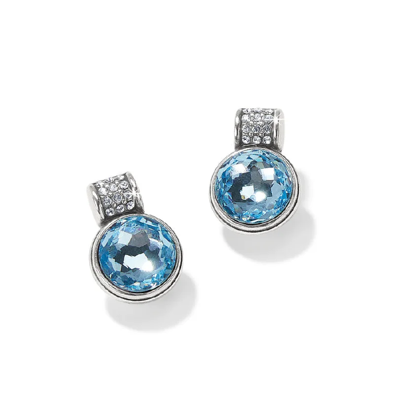 Beautiful Drop Earrings-Brighton | Meridian Aurora Petite Post Earrings in Aqua