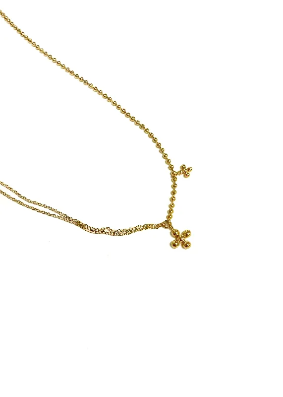 Personalized Gold Pendant Necklace-Bevin