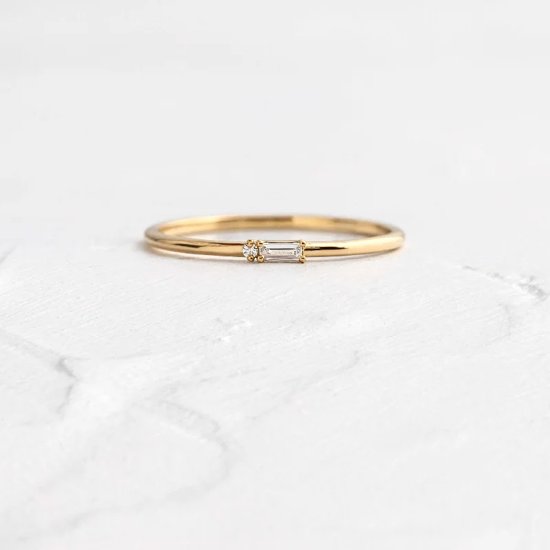 Gorgeous Wedding Band-Morse Code Rings: Initials